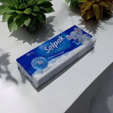 Серветки-хусточки паперові, чотиришарові, 10 пачок по 10 штук