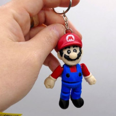 Брелок (3d печать) "БРАТЬЯ МАРИО: МАРИО \ MARIO", 7.5 см Брелок (3d печать) "БРАТЬЯ МАРИО: МАРИО \ MARIO", 7.5 см