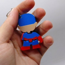 3D Брелоки HERO CAPITAN AMERICA MARVEL / КАПІТАН АМЕРИКА Марвел KEYCHAIN, 3D печать