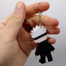 3D Брелоки HERO GOJO SATORU Jujutsu Kaisen / ГОДЖО САТОРУ Магическая битав KEYCHAIN, 3D печать