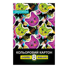 Набор цветного одностороннего картона АП-1121-1
