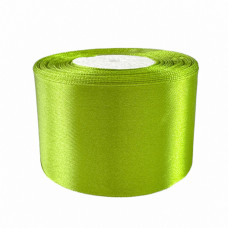 Атласная лента для рукоделия АБ-331, 2,5 см x 23 м, Фисташковый