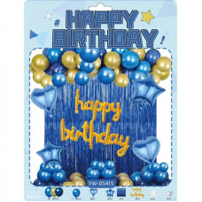 Набор воздушных шаров для создания фотозоны-арки YW-05415, 58 штук Набор воздушных шаров для создания фотозоны-арки YW-05415, 58 штук