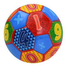 Мяч футбольный Numbers MS 4834(Blue) размер №2, 90 г, в пакете