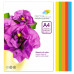 Цветная бумага Spectra Color 16.4253 А4, 5 цветов, 50 листов, 160 г/м²