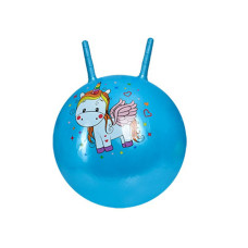 Детский мяч для фитнеса MS 3397(Blue) с рожками 55 см, 400 г Детский мяч для фитнеса MS 3397(Blue) с рожками 55 см, 400 г