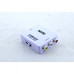 Адаптер HDMI to AV RCA переходник конвертер 720p/1080p Белый