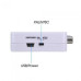 Адаптер HDMI to AV RCA переходник конвертер 720p/1080p Белый
