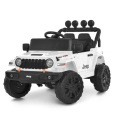Детский электромобиль Джип M 6312EBLR-1(24V) до 30 кг, белый