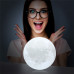 Ночник 3D светильник луна Moon Touch Control 15 см, 5 режимов