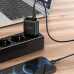 Зарядное устройство 220В 2 USB с кабелем USB - Lightning Hoco N7 Speedy Чёрный