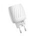 Зарядное сетевое HOCO C78A Highway 2USB 2.4A Type C Белый