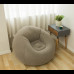 Надувное кресло-пуф Inflatable Sofa / Надувное кресло-мешок 110×110×85 см с насосом Бежевый