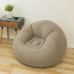 Надувное кресло-пуф Inflatable Sofa / Надувное кресло-мешок 110×110×85 см с насосом Бежевый