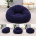 Надувное кресло-пуф Inflatable Sofa / Надувное кресло-мешок 110×110×85 см Темно-синий Надувное кресло-пуф Inflatable Sofa / Надувное кресло-мешок 110×110×85 см Темно-синий