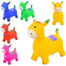 Стрибуни-тварини конячка, 1300г, мікс кольорів, у пакеті, MS 4844