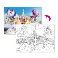 Пазлы 2в1 "My Little Pony: Приключения во дворце", 60 элементов