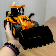 Машинка инерционная "Строительная техника: Погрузчик", свет, звук, 30 см