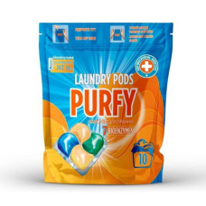 Средство для стирки в капсулах "Purfy" 10шт*19г/190г Средство для стирки в капсулах "Purfy" 10шт*19г/190г