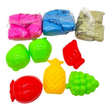 Кінетичний пісок, 450 г, 3 кольори, 10 форм, в коробці Кінетичний пісок, 450 г, 3 кольори, 10 форм, в коробці