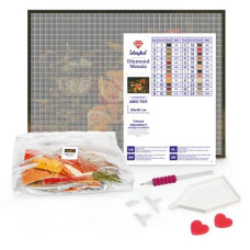 Алмазная мозаика "Маленький колдун" 30х40 см