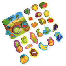 Игра настольная магнитная "Vegetables and fruits" рус