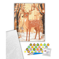 Картина по номерам "Лесной король" 40х50 см