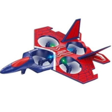 Самолет на радиоуправлении (трюки, подсветка, пульт 2.4 GHz, аккумулятор, запасные лопасти, в коробке)