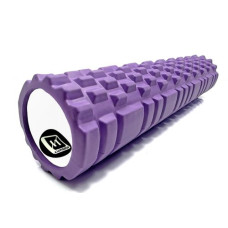 Массажный роллер EasyFit Grid Roller 60 см v.3.1 фиолетовый
