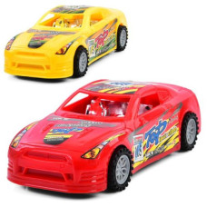 Машина інерція, 19,5см, 2 кольори, в пакеті, 25-14,5-6см, 0068-1