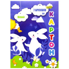 Набор белого картона ТЕ252 формат А4, 7 листов Набор белого картона ТЕ252 формат А4, 7 листов