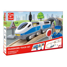 УЦЕНКА!!! Игрушечная деревянная железная дорога Hape E3729-UC с фигурками УЦЕНКА!!! Игрушечная деревянная железная дорога Hape E3729-UC с фигурками