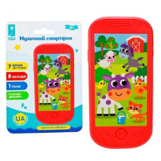 Телефон муз."Домашні тварини","Грайся та навчайся", PL-724-151