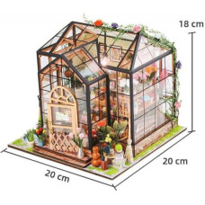 Румбокс "ЧКВІТКОВА ОРАНЖЕРЕЯ" 20х20х18см, 25-169 Румбокс "ЧКВІТКОВА ОРАНЖЕРЕЯ" 20х20х18см, 25-169