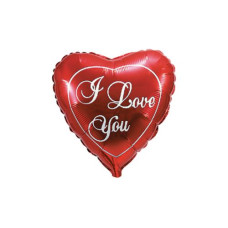 Шарик фольгированный "I love you"