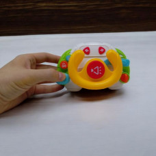 Интерактивная игрушка "Руль", музыка, со светом (бирюзовая)
