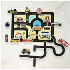 Гра для ванни (машинки, дорога, карта, в пакеті) Гра для ванни (машинки, дорога, карта, в пакеті)