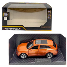 Машинка металева 1:45 BENTLEY BENTAYGA, (ПОМАРАНЧЕВА) Машинка металева 1:45 BENTLEY BENTAYGA, (ПОМАРАНЧЕВА)