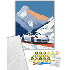 Картина по номерам "Porsche 911" 40х50 см Картина по номерам "Porsche 911" 40х50 см