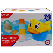 Игра для ванны (лиечка, 4 небольших ведерка, в коробке)