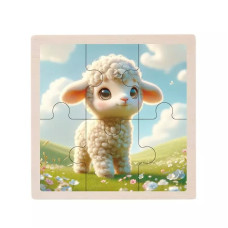 Детский деревянный пазл-вкладыш Детский деревянный пазл-вкладыш