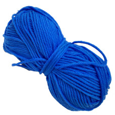 Пряжа фасованная петлевая NB113, 80% хлопка, 20% молочная клетчатка, синий