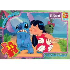 Пазли ТМ "G-Toys" із серії "Stitch", 35 ел., GP-SC603