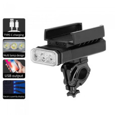 Велофонарь с держателем под телефон BK09/Z-03-3T6 Li-Ion аккумулятор Велофонарь с держателем под телефон BK09/Z-03-3T6 Li-Ion аккумулятор