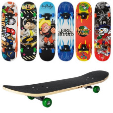 Скейт, 6 видов, в пакете, MS 0322-3