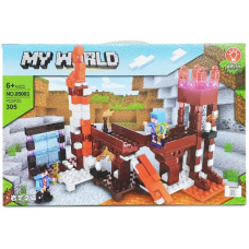 Конструктор Minecraft "Лава"305 дет., 85003