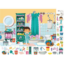 Книга "Виммельбух. В доме" Книга "Виммельбух. В доме"