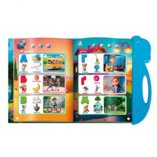 Интерактивная книга "Волшебный иммельбух", ОЗВУЧЕНО УКРАИНСКИМ ЯЗЫКОМ, 10 тем, цифры, алфавит, скороговорки, в коробке