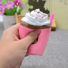 Антистресс-сквиш, высота 10 см, в сетке (микс видов)