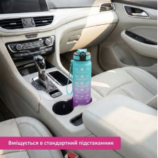 Бутылка для воды 1000 мл, трубочка, в пакете (розовая) Бутылка для воды 1000 мл, трубочка, в пакете (розовая)